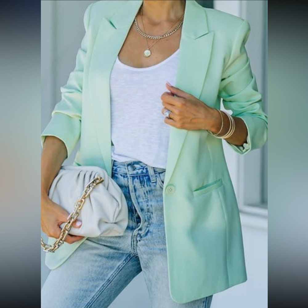 NWT Mint Green Women's Blazer